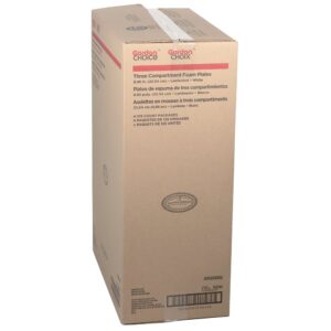 3-Compartment Plates | Corrugated Box