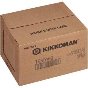 KIKKOMAN SAUCE TERYK W/HNY&PINAP 85Z | Corrugated Box