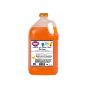 Banana Snow Cone Syrup | Packaged
