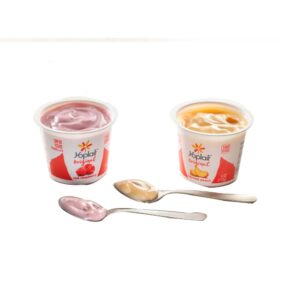Original Low Fat Raspberry & Peach Yogurt | Styled