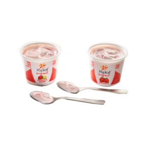 Original Low Fat Strawberry & Strawberry Banana Yogurt, | Styled