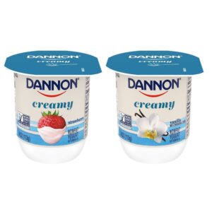 YOGURT VAR PK CRMY STRAWB/VAN 48-4Z | Styled