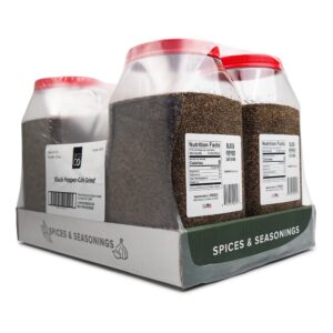 SpiceCo Black Pepper, Table/Cafe Grind | Corrugated Box