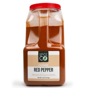 SpiceCo Cayenne Red Pepper 5 lb | Packaged