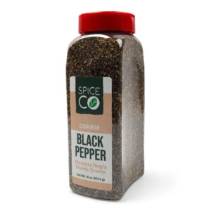 SpiceCo Black Pepper, Coarse (Butcher Gr | Packaged