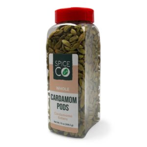 SpiceCo Cardamom Pods, Whole 13oz | Packaged