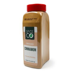 SpiceCo Cinnamon, Ground 1lb | Packaged
