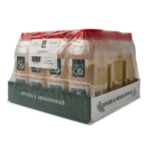 SpiceCo Onion, Granulated 16oz | Corrugated Box