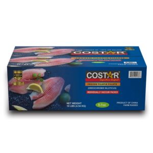 5-7 oz Tilapia Fillets | Corrugated Box