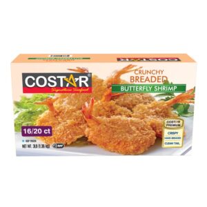 CStar Shrimp Breaded 16-20 3lb | Packaged