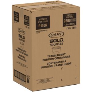 CUP PRTN SOUFF 1.5Z TRANSL | Corrugated Box