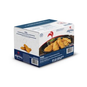 Uncooked Homestyle Chicken Tender Fritters | Corrugated Box