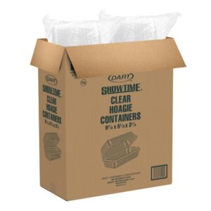 CONT PLAS 5X9.9X3.5″ CLR HOAG 2-100CT | Packaged