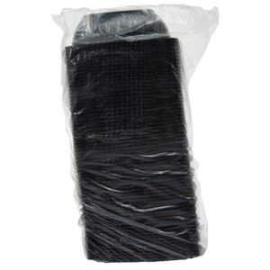 BOWL PLAS 48Z BLK SQ 4-63CT DART | Packaged