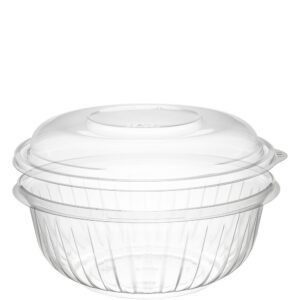 CONT PLAS 32Z CLR W/LID DOME 4-36CT | Styled