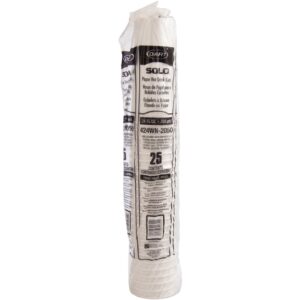 CUP PPR HOT 24Z WHT 20-25CT DART | Packaged