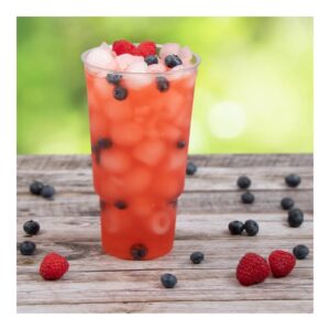 CUP PLAS 32Z CLR PEDESTAL 20-25CT | Styled