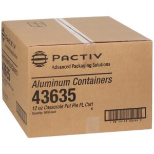 PAN FOIL 12Z FULL CURL POTPIE 1M | Corrugated Box