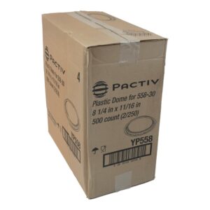 LID DOME 30Z 8X1″ CLR RND 500CT | Corrugated Box