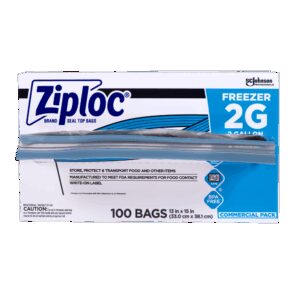 ZL FREEZER 2 GAL 100CT | Styled