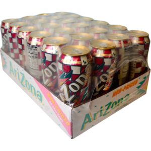 Arizona Raspberry Tea 24/22oz | Corrugated Box