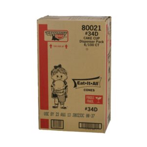 Cake Cup Ice Cream Cones | Corrugated Box