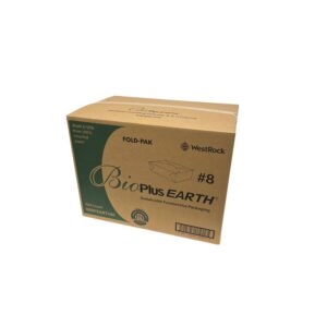 BOX TAKEOUT #8 6-50CT BIO PLUS | Corrugated Box
