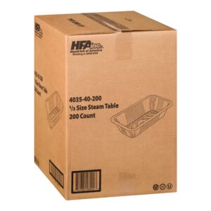 1/3 Size Foil Pan | Corrugated Box