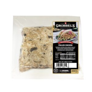 Grobbels Pulled Chix 3# | Packaged