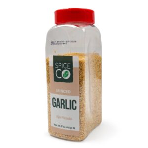 SpiceCo Minced Garlic 17oz | Packaged