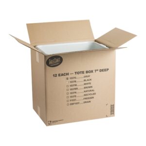 BOX BUS 7″ GRY 12-1CT TBLCRFT | Packaged