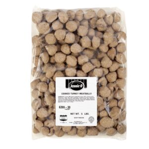 MEATBALL TKY CKD 6-5# JENNIE-O | Packaged