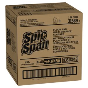 Spic & Span Floor Cleaner | Corrugated Box