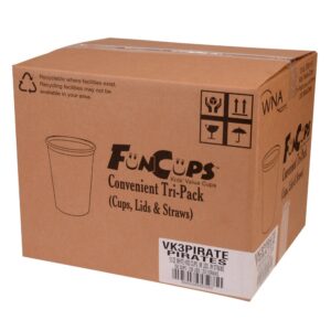 CUP PLAS W/LID&STRW KIDS 12Z 250 WNA | Corrugated Box