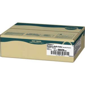 Blueberry Muffin Batter | Corrugated Box