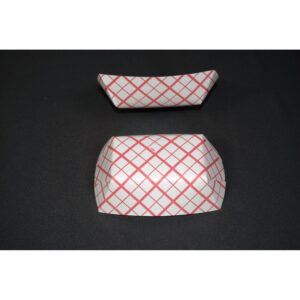 TRAY PPR FD 1# RD CHK 4-250CT | Styled