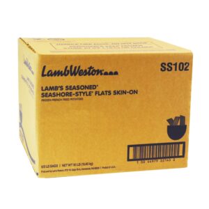 FRIES FLAT SKN-ON SEAS 6-5# LAMBSEA | Corrugated Box
