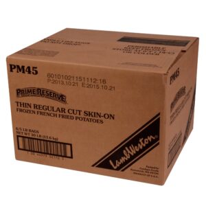 5/16″ French Fries w/Skin | Corrugated Box