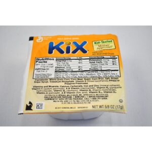 96-BOWL PK CEREAL KIX GEN.MILLS | Packaged