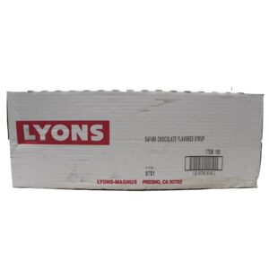 SYRUP CHOC SAFARI 8# LYONS | Corrugated Box