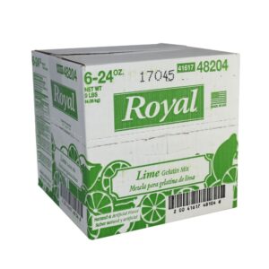 GELATIN MIX LIME 24Z ROYAL | Corrugated Box