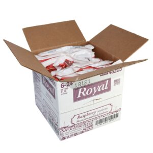 GELATIN MIX RASPB 24Z ROYAL | Packaged