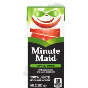 JUICE BOX APPLE 100% 6z 4-10CT MINMD | Packaged