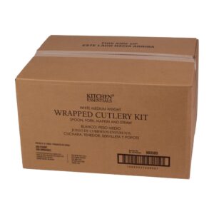 Fork & Spoon Cutlery Kits | Corrugated Box