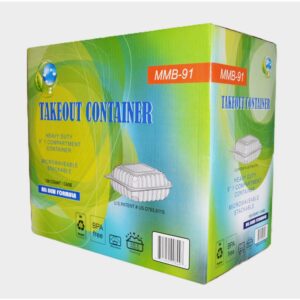 Rerobox MFPP Hinged 9x9x3, 120ct | Corrugated Box