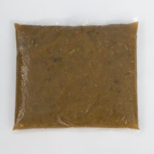 SAUCE CHILI GRN W/PORK 5-5# BUENO | Packaged