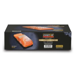 CStar Salmon Bnls 3-5oz 10lb | Corrugated Box