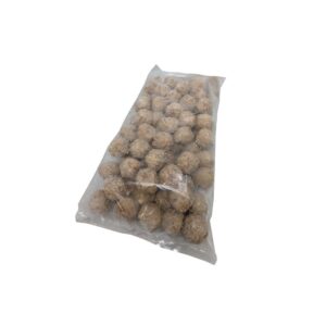 Halal Beef & Chicken Meatballs, 1oz. | Packaged