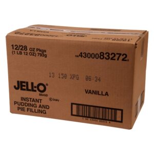 FILLING PIE AND PUDDING 12-28Z JELL-O | Corrugated Box