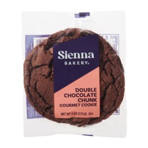 Double Chocolate Chunk Cookies | Packaged